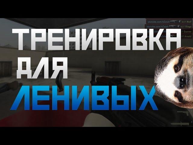 Тренировка стрельбы CS:GO для ленивых