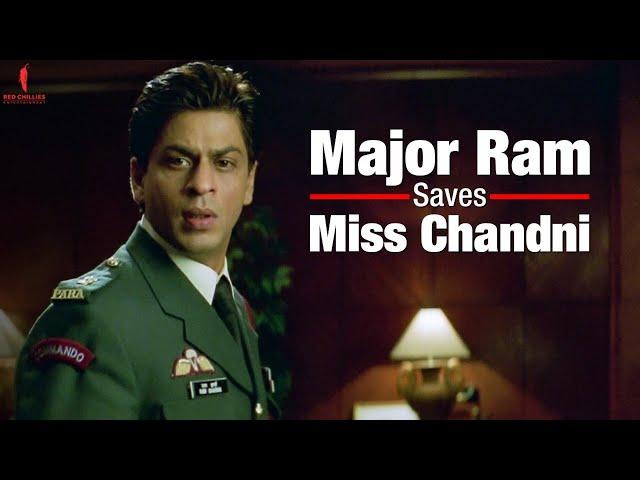 Major Ram saves Miss Chandni | Movie Clip | Main Hoon Na | Shah Rukh Khan, Sushmita Sen