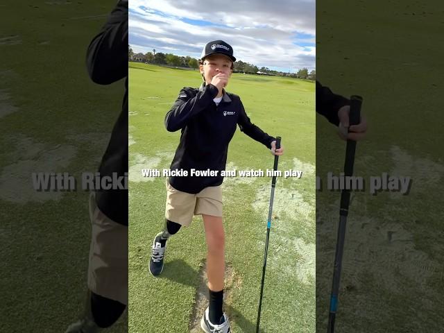 15 yr old boy with prosthetic leg gets SURPRISE ️