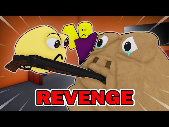 BOU'S REVENGE, BUT POULINA HAS A GUN! Roblox Animation