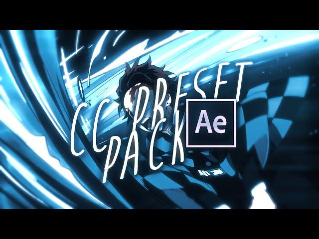 Cc preset pack for After Effect