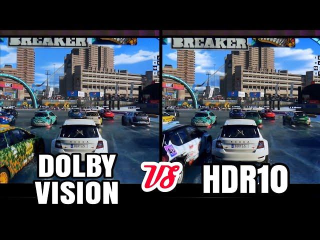 Dolby Vision Gaming vs HDR10