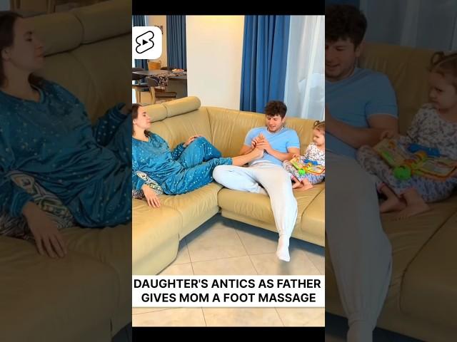 DAD Gives Daughter AMAZING Foot Massage!