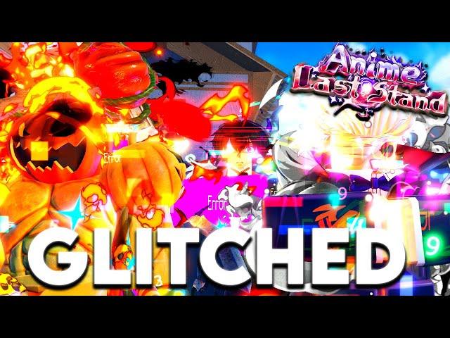 GLITCHED Team Vs Anime Last Stand INFINITE In Halloween Update! How Far Will We Go?