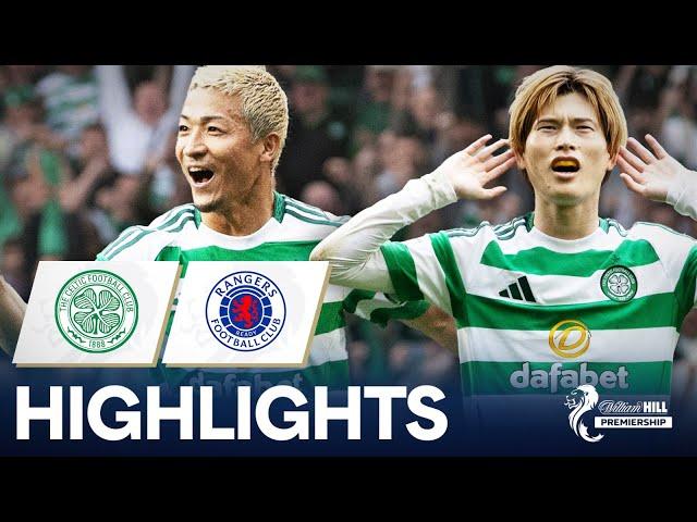 Celtic 3-0 Rangers | Daizen, Kyogo and McGregor Secure Derby Win! | William Hill Premiership