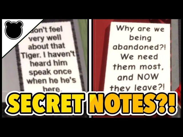 ALL 4 SECRET NOTES in PIGGY: BOOK 2 CHAPTER 2 STORE MAP! || ROBLOX