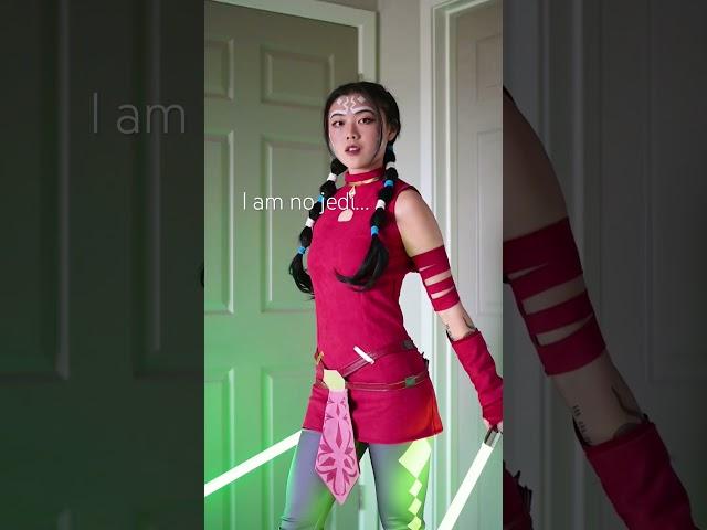 I am no jedi | Ahsoka Tano cosplay #shorts #cosplay