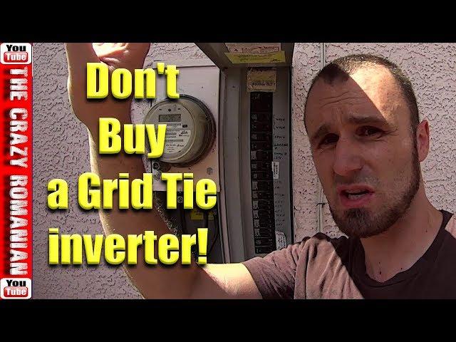 Don't Buy a SOLAR Grid Tie inverter with power limiter until you watch this video