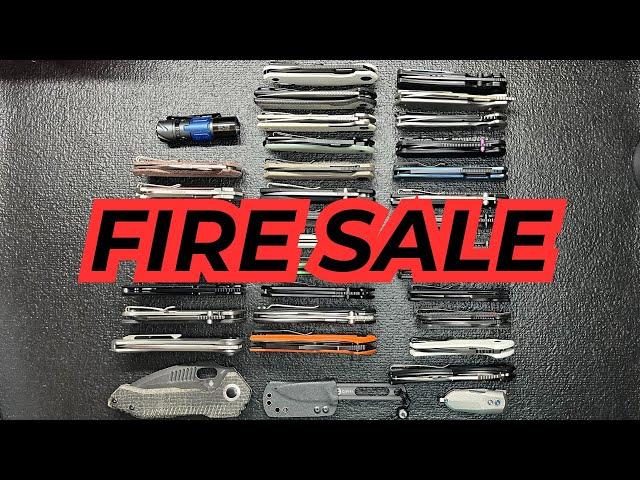 Clearing Out My Knife Collection And They All Need Sold! -Closed Out