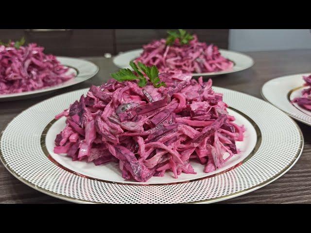 Let's make a delicious beetroot salad!