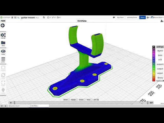 CAM with Onshape and Kiri:Moto