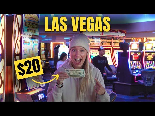 What Can $20/Day Get You in Las Vegas Nevada? (Budget Travel Vlog)