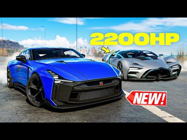 NEW $1,200,000 Nissan GTR-50 Italdesign & Hyperion XP-1 in The Crew Motorfest!