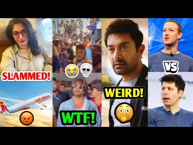 EMBARRASSING! WTF are they doing? | Air India SLAMMED, Sitare Zameen Par, Flying Beast, MrBeast |