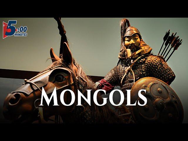 Brief History of the Mongol Empire, 2nd Largest Empire in History! | 5 MINUTES