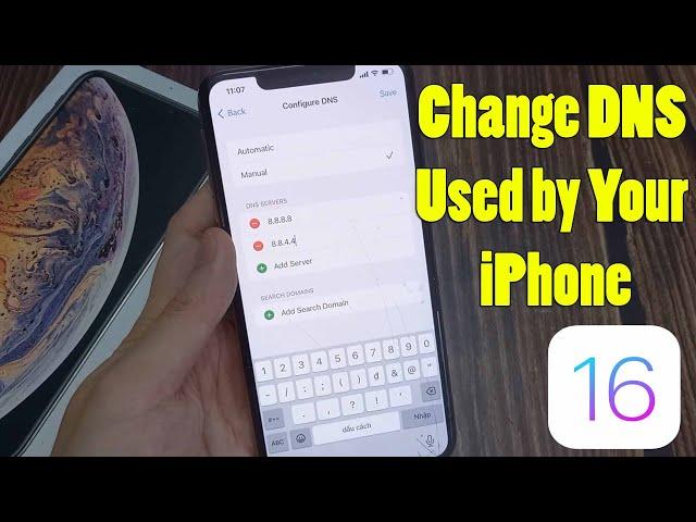 How to Change DNS Used by Your iPhone iOS 16