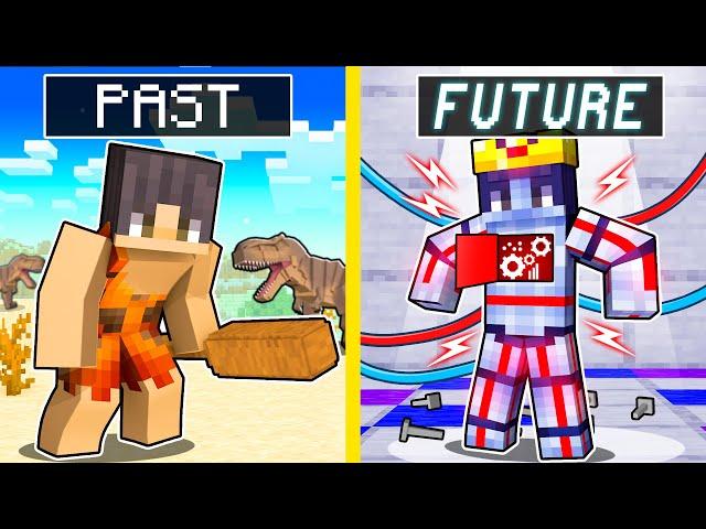 Minecraft But I Can TIME TRAVEL!