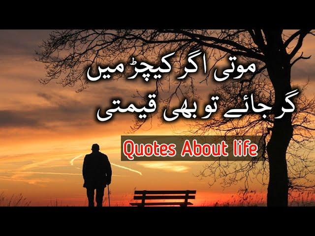 Quotes about life | aqwal e zareen | quotes in urdu | Charagh E Manzil