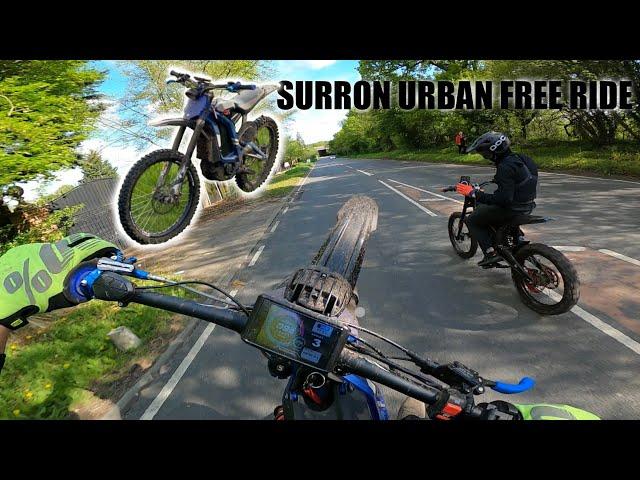 URBAN FREERIDE ON 72v surron x uk