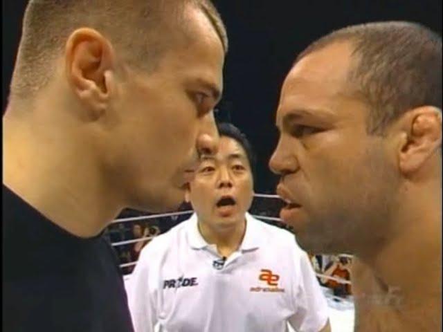 Wanderlei Silva vs Mirko Cro Cop Pride 20 Armed and Ready ( First Fight )