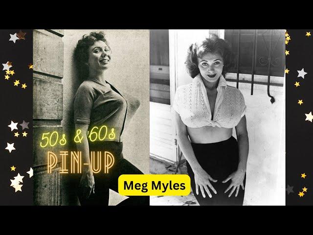 25 Stunning Photos  Of Pin-Up Meg Myles Beautiful Classy Model Singer & Actress #pics #50s #60s