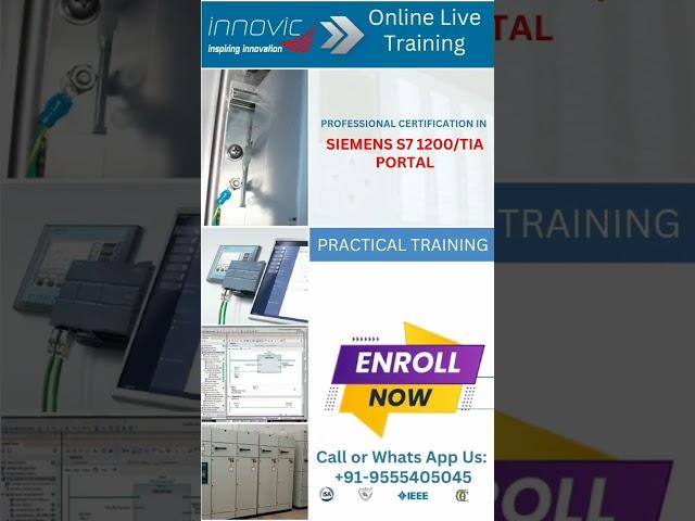 Siemens S7 1200 Training Course | TIA Portal Training | TIA Portal Course