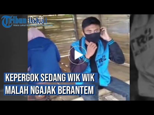 viral sepasang remaja kepergok warga lagi wik wik