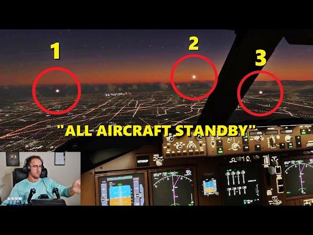 ATC and Pilots get HEATED in Busy Airspace! Microsoft Flight Simulator (747-8 LAX)