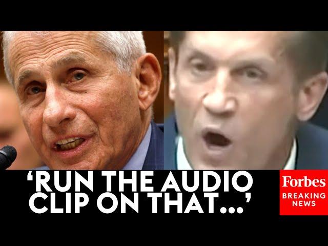 'Ideological Bulls--t': Rich McCormick Grills Fauci On Audio Of Him Discussing Vaccine Requirements