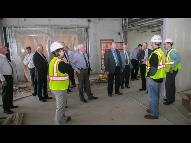 Basin Electric board tours Headquarters expansion