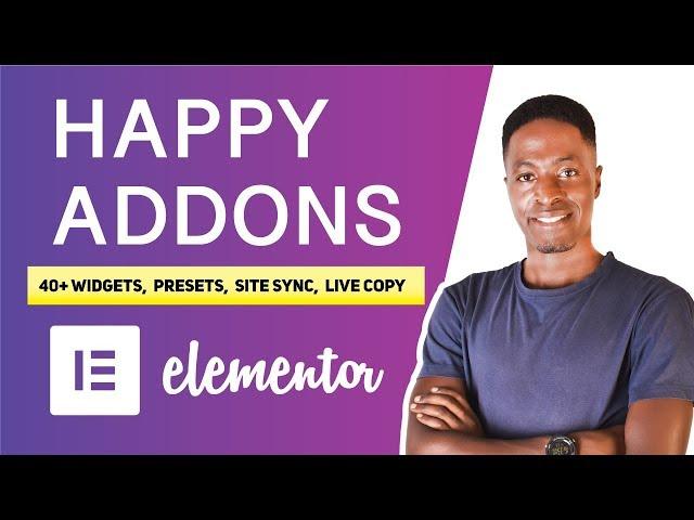 Happy Addons for Elementor (400+ Presets, 40+ Widgets, 500+ Line icons, Unlimited Section Nesting)