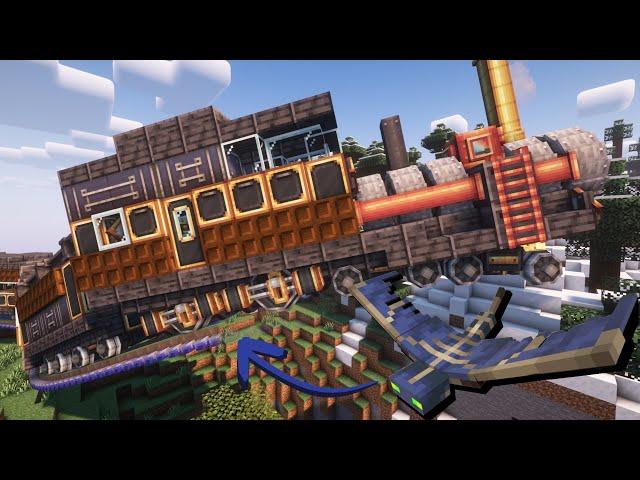 Floating Trains and more | Create Steam n Rails