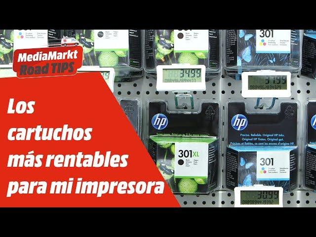 ¡Los cartuchos de tinta más rentables para tu impresora!