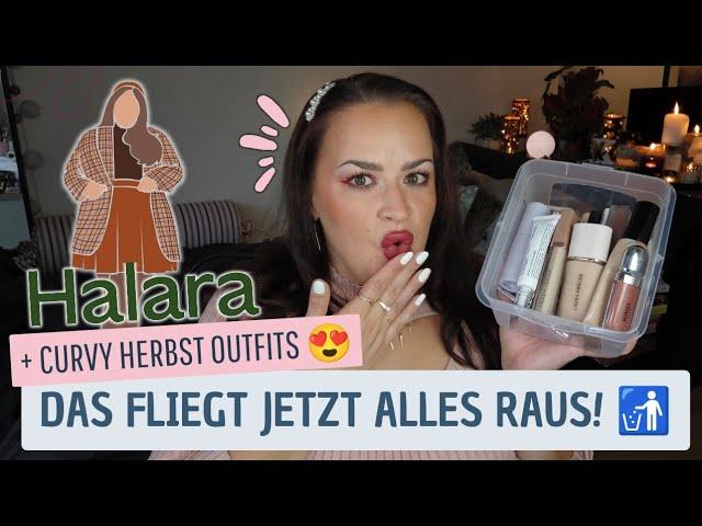 CIAO  DAS fliegt ALLES RAUS  + PLUS SIZE HERBST Outfit Inspiration von HALARA | Kontrajunkie