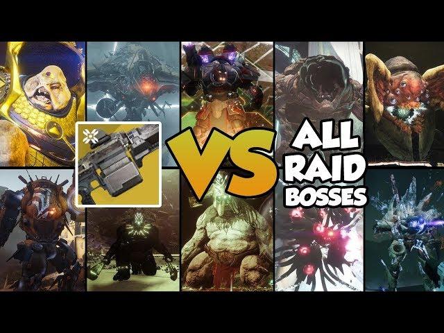 XENOPHAGE VS ALL RAID BOSSES!! [Destiny 2]