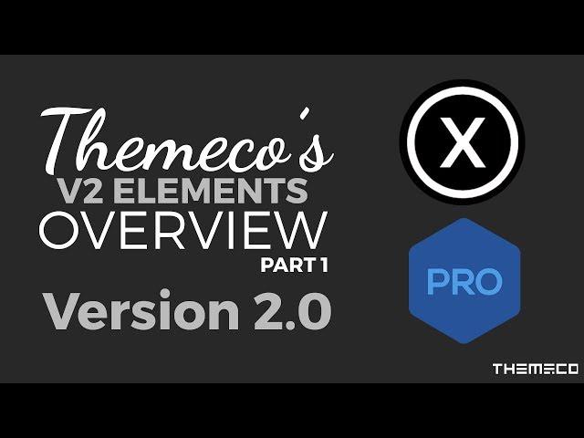 How to use V2 Elements with Themeco: Part 1