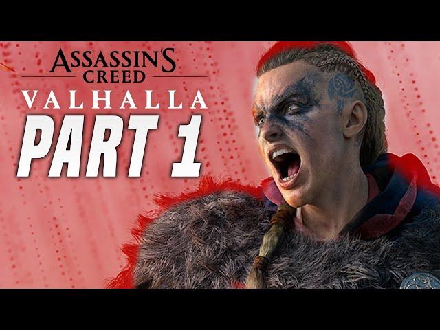 Assassin's Creed Valhalla Gameplay Walkthrough PART 1 - NO COMMENTARY! (AC Valhalla PS5 XBX PS4 XB1)