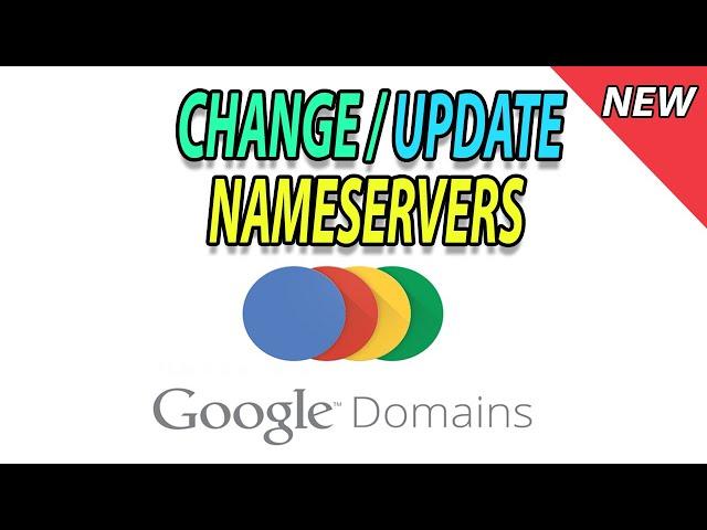 How to update or change Nameservers in Google domains settings