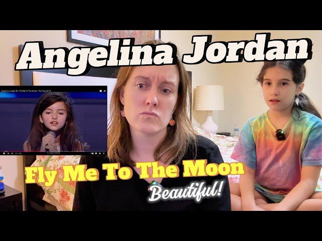 Angelina Jordan "Fly Me To The Moon" | Our First Time Hearing! REACTION