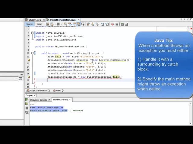 Learn Programming in Java - Lesson 17: File Input/Output