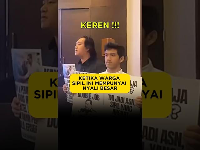 KETIKA WARGA SIPIL INI MEMPUNYAI NYALI BESAR