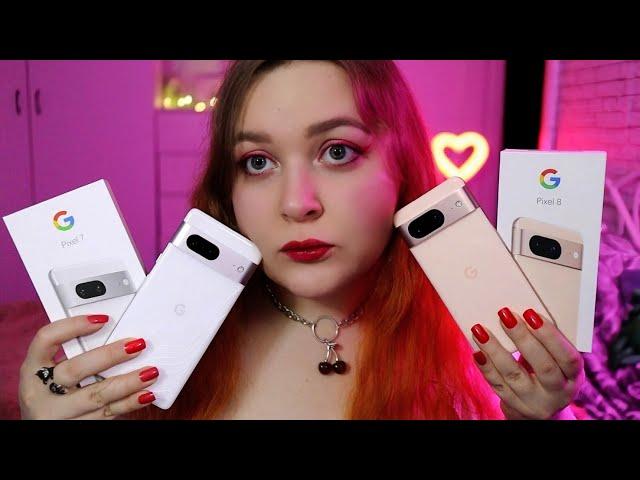 АСМР   Почему ОПЯТЬ НЕ iPhone? Обзор смартфона Google Pixel 8 | ASMR Google Pixel 8