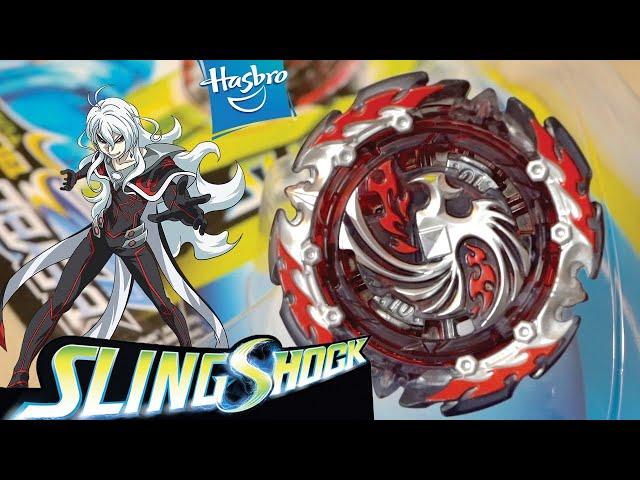 Dread Phoenix P4 .10.Fr-S SlingShock Unboxing & Test Battles! - Beyblade Burst Turbo