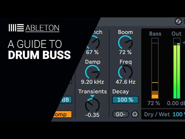 A guide to the Ableton DRUM BUSS complete tutorial