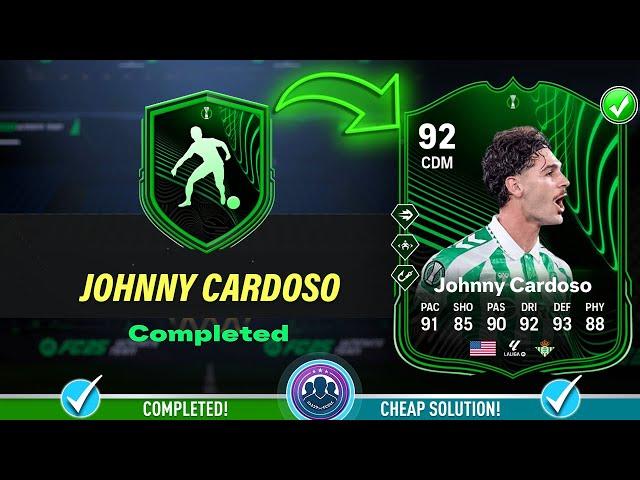 92 RTTF Johnny Cardoso SBC Completed - Cheap Solution & Tips - FC 25