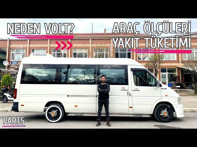 Karavan Yapımı - 5 / ARAÇ ÖLÇÜLERİ - NEDEN VW VOLT? KARAVAN YAKIT DURUMU Van life Vlog PART5