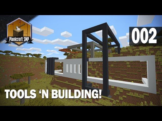 PlankCraft: Episode 002 - TOOLS 'N BUIDLING!!