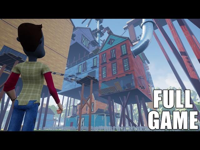 Hello Neighbor - Custom Story Remastered | Full Game Walkthrough