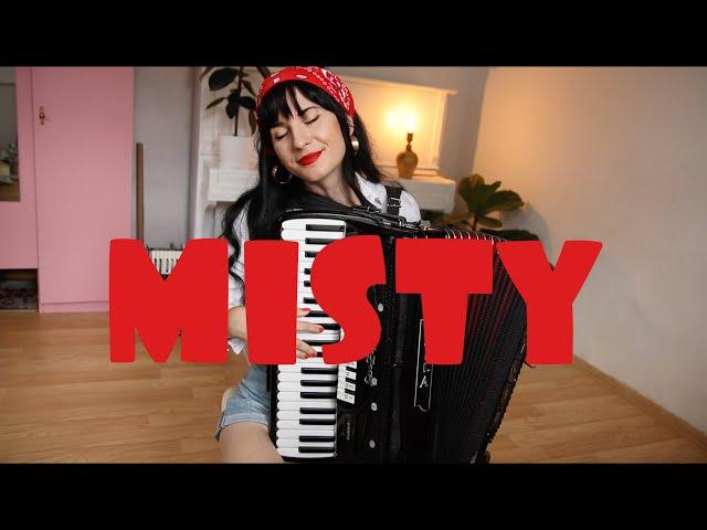 The Best Jazz Song on accordion - MISTY