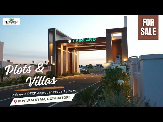 Fairland Kovilapalayam - Budget Plots & Villas | Sathy Main Road, Coimbatore | Ready To Move villa